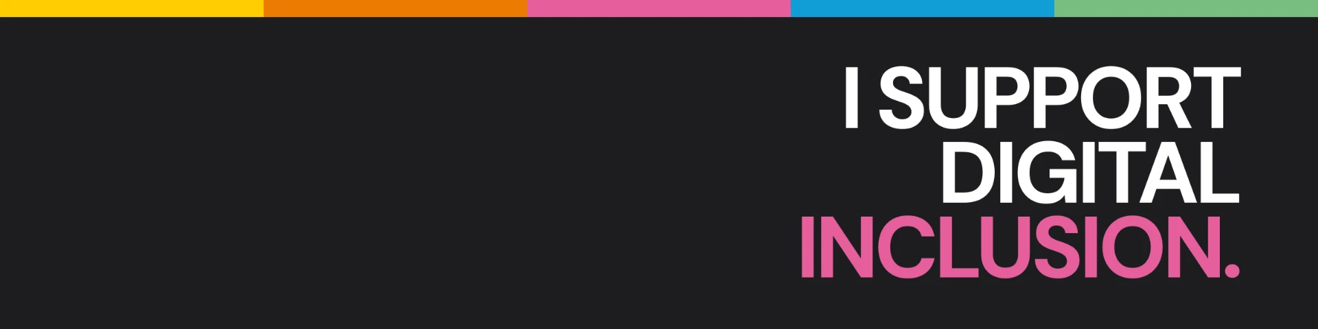 Dark · I support LinkedIn background