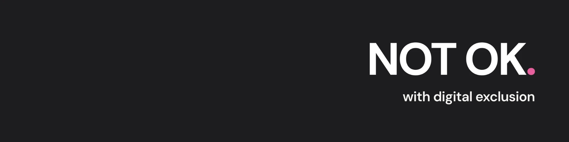 Dark · Not OK LinkedIn background